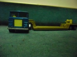 MATCHBOX De 1973 CAMION Scammell Tractor Porte Engins 1/60 ° - Occasion Fonctionnel Ancien Original K17 K23 Super Kings - Matchbox (Lesney)