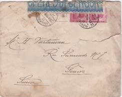 EGYPT - ALEXANDRIA  - CENSURED COVER - CIRCULATED TO GENEVE SIUSSE - SWITZERLAND - 1915-1921 Brits Protectoraat