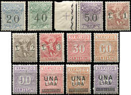 ** ITALIE Service 9/11 Et 12/14 + Timbres Pour Mandats 1/6, Bon Centrage, TB - Servizi