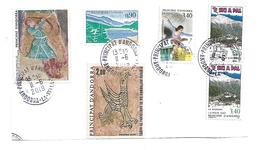 ANDORRA (franz.) 001 / Fragment Von 2019 Mit 6 Marken - Used Stamps