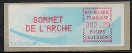 TYPE COMETE / 1989 SOMMET DE L'ARCHE 2.20 FRANCS NEUF (ref T1850) - 1988 « Comète »