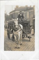 ATTELAGE DE LIVRAISON Carte Photo Attelage Dans Une Rue Gros Plan à Localiser - Shopkeepers