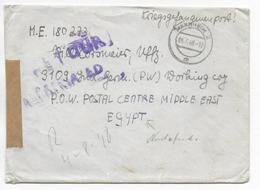 KRIEGSGEFANGENENPOST - 1948 - LETTRE De MANNHEIM => PRISONNIER ALLEMAND En EGYPTE ! - Prisoners Of War Mail
