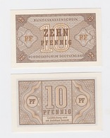 Billet 10 Pfennig  1960 Neuf Pick 26 - 10 Deutsche Mark