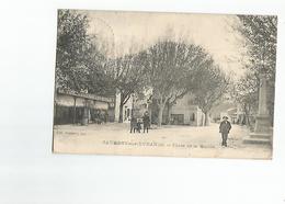 84 Caumont Sur Durance Place De La Mairie Animée - Caumont Sur Durance