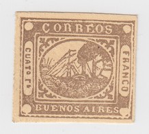ARGENTINE BUENOS AIRES REIMPRESSION - Buenos Aires (1858-1864)