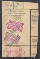 Fragment Met Stempel Chem De Fer De Chimay Seloignies-Monceau - Nord Belge