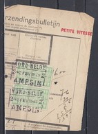Fragment Met Stempel Nord Belge Ampsin - Nord Belge