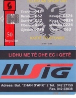 ALBANIA. ALB-04. INSIG. 07-1996. 20000ex. (058) - Albanien