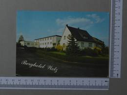 GERMANY   - BERGHOTEL WETZ -  BERGHOTEL WETZ -   2 SCANS    - (Nº29357) - Kreuztal