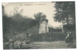 CPA ETAMPES, PETITE ANIMATION, LES PORTEREAUX, ESSONNE 91 - Etampes