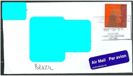 CANADA To Brazil - Cover Circulated In 2017 - Ontario - Hamilton - Bird - GN 0146 - Covers & Documents
