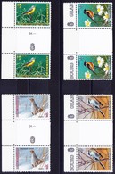 1994 Serie Vögel; Michel Nr. 1353-56**; Serie In Kehrdruck Paaren; Courvoisier Archiv - Variétés & Curiosités