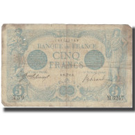 France, 5 Francs, Bleu, 1915, 1915-06-16, B, Fayette:2.28, KM:70 - 5 F 1912-1917 ''Bleu''