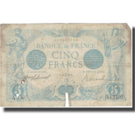 France, 5 Francs, Bleu, 1916, 1916-06-22, B, Fayette:2.40, KM:70 - 5 F 1912-1917 ''Bleu''