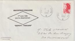 France Escorteur Dupetit-Thouars Brest 1988 - Posta Marittima