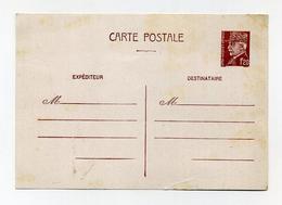 Carte Postale Pré-affranchie Neuve (timbre Imprimé) Maréchal Pétain 1F20 - Overprinter Postcards (before 1995)
