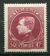 Belgique *  N° 291 - Albert 1er - 1929-1941 Grand Montenez