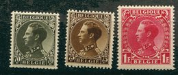 Belgique **,* N° 401/402 - **, 403* - 1929-1941 Grande Montenez