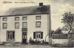 Wellin Halma Maison Aimé Durigneux-deris Envoyee Et Signée Par Mr Aimé Durigneux Editeur Taxé Verso 1912 - Wellin