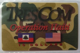 HAITI - Remote Memory - $10 - 1st Issue - TresCom - 04/94 - Dial 888 - Mint Blister - Haiti