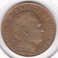 MONACO. 20 CENTIMES 1977  RAINIER III - 1960-2001 Francos Nuevos