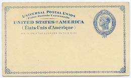 UNITED STATES OF AMERICA : POSTAL CARD - 2 CENTS (LIBERTY) - ...-1900