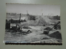 HAUT RHIN 4 E.D.F. CHANTIER D'OTTMARSHEIM FOUILLES DE L'USINE VUE VERS L'AMONT - Ottmarsheim