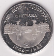 Médaille Tercentenary Royal Hospital Chelsea 1682 1982. Tricentenaire De La Fondation Par Charles II - Autres & Non Classés