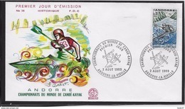 Andorre - FDC - Enveloppe 1er Jour - TB - FDC