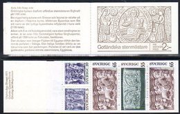 SWEDEN 1971 Gotland Stone Carvings Booklet MNH / **.  Michel MH28 - 1951-80