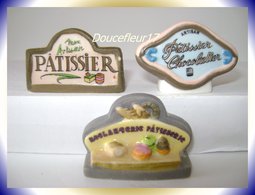 Patisseries  .. 3 Fèves Lot N°1....(pan 0012) - Région