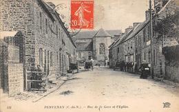 Penvénan        22       Rue De La Gare Et L'église      (voir Scan) - Penvénan