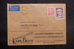 FINLANDE - Enveloppe Commerciale De Helsinki Pour La France En 1959 - L 33390 - Covers & Documents