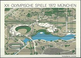 DEUTSCHLAND 1972 Mi-Nr. Block 7 ** MNH - 1959-1980