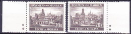 Boheme Et Moravie 1940 Mi 61 (Yv 60 Avec Bdf), (MNH)** - Ungebraucht