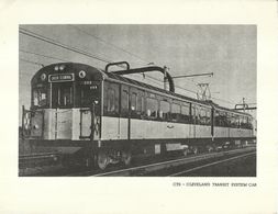 4489 "CTS - CLEVELAND TRANSIT SYSTEM CAR" ORIGINALE - Chemin De Fer