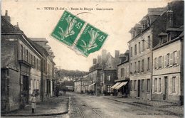 76 - TOTES --  Route De Dieppe - Gendarmerie - Totes