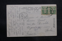 JAPON - Affranchissement Plaisant Sur Carte Postale De Maiko En 1914 Pour La France - L 33504 - Lettres & Documents