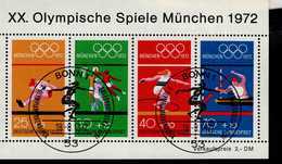 Bund Block 08 Olympische Spiele München Used Gestempelt (ESST) Bonn - 1959-1980