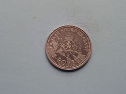 1 POFFER > 200 Jaar NOORD BRABANT ( 30 Mm. - 9.3 Gr. ) > ( Uncleaned Coin / For Grade, Please See Photo ) ! - Elongated Coins