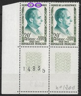 France 1959 - Variété - Médéric Védy - Y&T N° 1200 ** Neuf Luxe Voir Descriptif. - Neufs