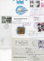 Komi Russia 1993-1995; 4 Covers Unsorted Mixed Chess Ajedrez Schach Scacchi Echecs;  Overprints Interim Period USSR - Autres & Non Classés