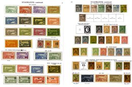 FRANCE (GUADELOUPE) 1884-1935 Mainly M Collection From A Good Range Of Opts. On Tablet Types 1892 To 1f, 1901 New Colour - Other & Unclassified