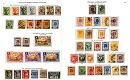 ITALY (SOMALILAND) 1903-1936 A Comprehensive Range Complete For These Printed Leaves Mixed M & U (No Dues Or Parcel Post - Other & Unclassified