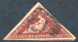 1863 1d Brownish-red, Good Margins, Slightly Heavy Cancel, SG.18c. - Otros & Sin Clasificación