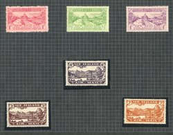 1920 Victory, 1925 Dunedin, 1931 Airs, 5d On 2d, Silver Jubilee, Tasman, 1935 Airs, 1915-33 Vals To 3d M. (33) Cat. £235 - Other & Unclassified