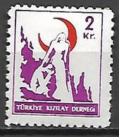 TURQUIE     -    Bienfaisance   -   1948 .   Y&T N° 141 * - Timbres De Bienfaisance