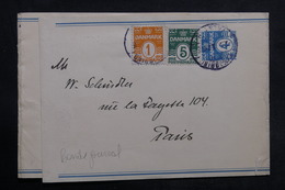 DANEMARK - Entier Postal + Compléments Pour Paris - L 33733 - Interi Postali