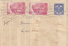MONACO IMPRIMÉ 1943 - Lettres & Documents